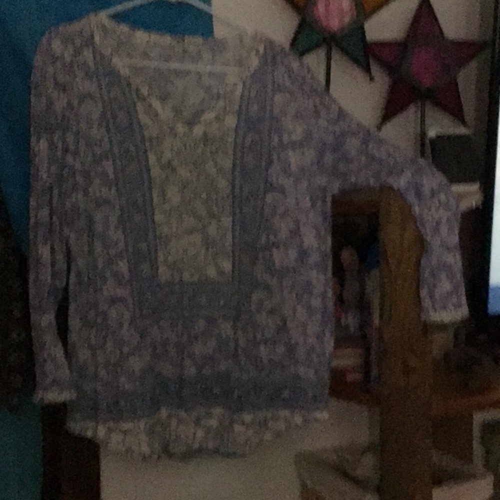 Lucky brand top. Size L. Soft and beautiful
